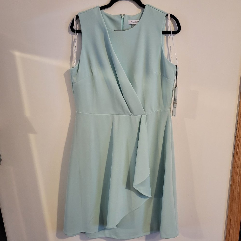 Calvin klein blue dress